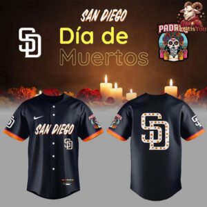 San Diego Padres Dia de los Muertos Edition Baseball Jersey