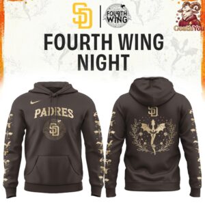 San Diego Padres Fourth Wing Night Special Edition Hoodie 2