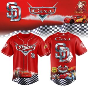 San Diego Padres x Cars 20th Anniversary Limited Edition Baseball Jersey