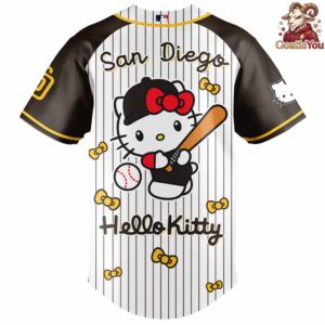 San Diego Padres x Helllo Kitty 2026 Baseball Jersey 3