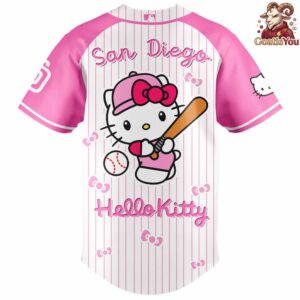 San Diego Padres x Helllo Kitty 2026 Baseball Jersey 6