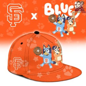 San Francisco Giants Bluey Night Special Edition Baseball Jersey 3