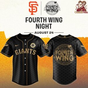 San Francisco Giants Fourth Wing Night 2026 Baseball Jersey 2