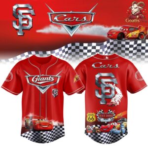San Francisco Giants x Cars 20th Anniversary Limited Edition Baseball Jersey 1