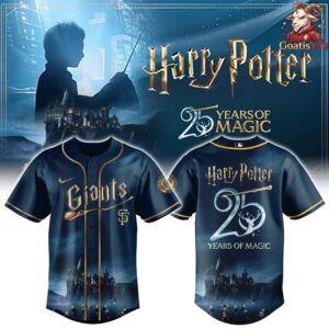 San Francisco Giants x Harry Potter 25 Years of Magic MLB Baseball Jersey
