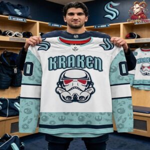 Seattle Kraken Collab Star Wars Special Edition Hockey Jersey 2