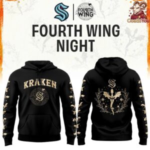 Seattle Kraken Fourth Wing Night 2026 NHL Hoodie