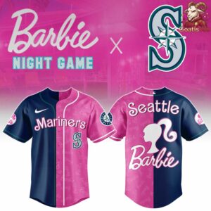 Seattle Mariners Barbie Night Game 2026 Baseball Jersey