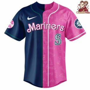 Seattle Mariners Barbie Night Game 2026 Baseball Jersey 2