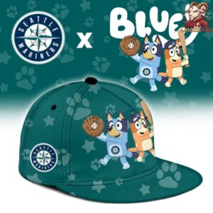 Seattle Mariners Bluey Night Special Edition Baseball Jersey 3