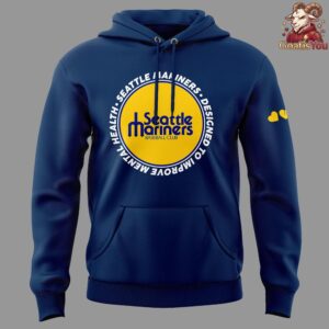 Seattle Mariners Designed To Improve Mental Health Premium Hoodie 2