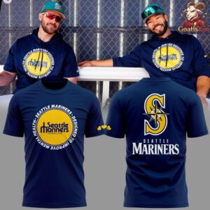 Seattle Mariners Designed To Improve Mental Health Premium T-Shirt