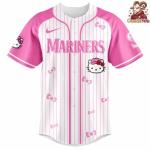 Seattle Mariners x Helllo Kitty 2026 Baseball Jersey 2