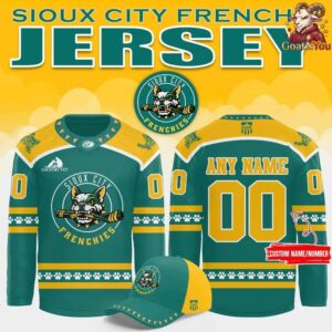 Sioux City Musketeers x Sioux City Frenchies Special Edition Hockey Jersey 1