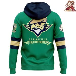 Springfield Thunderbirds Collab Dropkick Murphys 2026 Hoodie 3