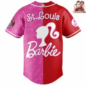 St Louis Cardinals Barbie Night Game 2026 Baseball Jersey 3