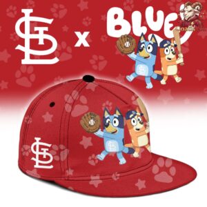 St Louis Cardinals Bluey Night Special Edition Baseball Jersey 3