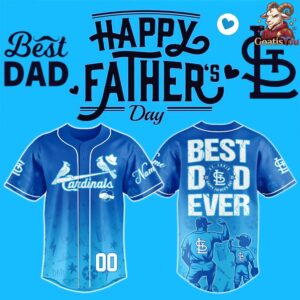 St. Louis Cardinals x Happy Father’s Day 2026 Baseball Jersey