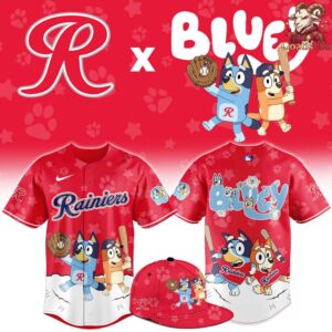 Tacoma Rainiers Bluey Night Special Edition Baseball Jersey