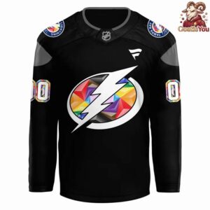 Tampa Bay Lightning Celebrating Pride Night 2026 Limited Hockey Jersey 2