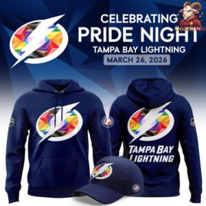 Tampa Bay Lightning Celebrating Pride Night 2026 Limited Hoodie 3