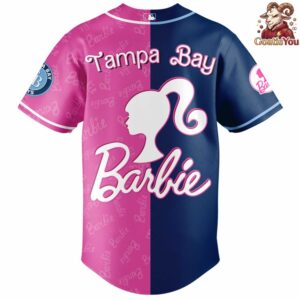 Tampa Bay Rays Barbie Night Game 2026 Baseball Jersey 3