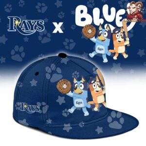 Tampa Bay Rays Bluey Night Special Edition Baseball Jersey 3