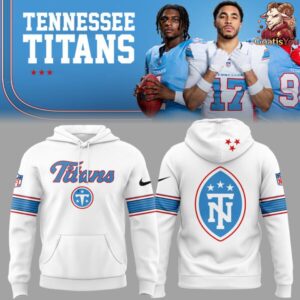 Tennessee Titans 2026 Vapor F.U.S.E. Sewn Down Hoodie