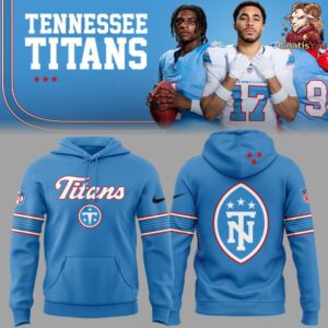 Tennessee Titans 2026 Vapor FUSE Sewn Down Hoodie 3
