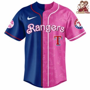Texas Rangers Barbie Night Game 2026 Baseball Jersey 2