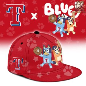 Texas Rangers Bluey Night Special Edition Baseball Jersey 3