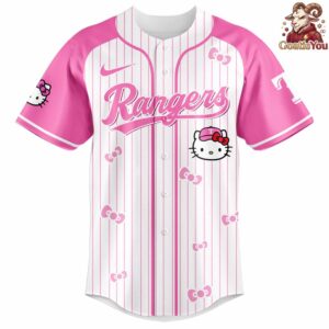 Texas Rangers x Hello Kitty Night 2026 Baseball Jersey 2