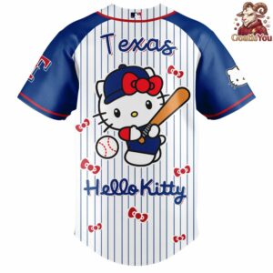 Texas Rangers x Hello Kitty Night 2026 Baseball Jersey 6