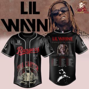 Texas Rangers x Lil Wayne 20 Years Of Carter Classics Baseball Jersey