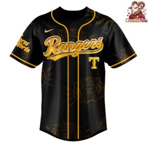 Texas Rangers x Los Tigres del Norte LA Loteria Tour Baseball Jersey 2