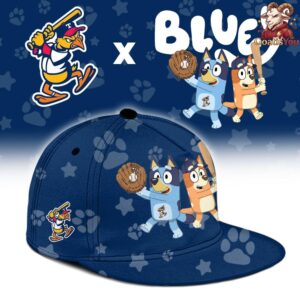 Toledo Mud Hens Bluey Night Special Edition Baseball Jersey 3