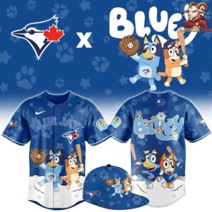 Toronto Blue Jays Bluey Night Special Edition Baseball Jersey