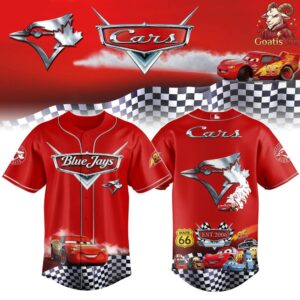 Toronto Blue Jays x Cars 20th Anniversary Limited Edition Baseball Jersey