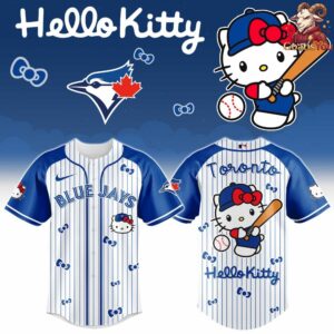 Toronto Blue Jays x Hello Kitty Night 2026 Baseball Jersey 4
