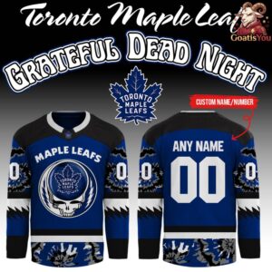 Toronto Maple Leafs Collab Grateful Dead Night 2026 Hockey Jersey