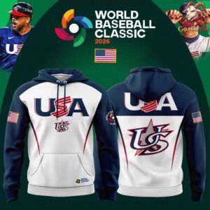 USA Baseball National Team 2026 World Baseball Classic Hoodie