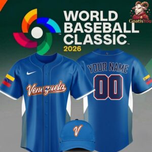 Venezuela Baseball National Team 2026 World Baseball Classic Baseball Jersey