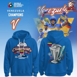 Venezuela Baseball National Team 2026 World Baseball Classic Hoodie