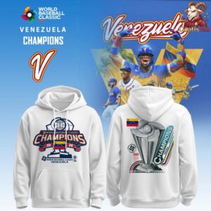 Venezuela Baseball National Team 2026 World Baseball Classic Hoodie 2