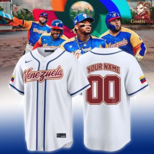 Venezuela Baseball National Team 2026 World Baseball Classic Jersey 2