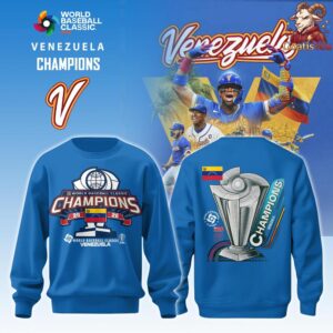 Venezuela Baseball National Team 2026 World Baseball Classic Sweatshirt