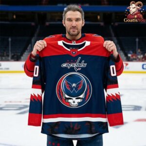 Washington Capitals Collab Grateful Dead Night 2026 Hockey Jersey 2