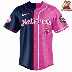 Washington Nationals Barbie Night Game 2026 Baseball Jersey 2