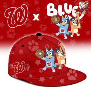 Washington Nationals Bluey Night Special Edition Baseball Jersey 3