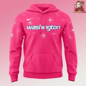 Washington Wizards Cherry Blossom Special Edition Hoodie 2